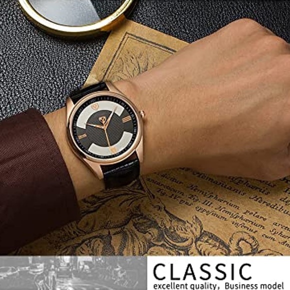 ELEGANT, CLASSY, HIGH END, LUXURIOUS MASCULINE ARM/WRIST WATCH - Picture 3 of 7